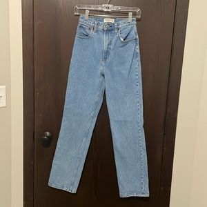 Abercrombie & Fitch 90's Ultra High Rise Denim Dreams 👖Size 24/00R